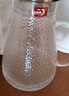 青蘋(píng)果冷水壺涼水壺硼硅耐熱玻璃冷熱水壺嘟嘟壺1.8L大容量家用飯店通用 曬單實(shí)拍圖