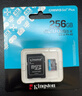 金士頓（Kingston）256GB TF（MicroSD）存儲卡 內(nèi)存卡U3 V30 A2 4K適配大疆Pocket 3/Action 5/無人機/運動相機/監(jiān)控 曬單實拍圖