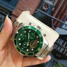 勞力士王子綠黑水鬼瑞士認證手表男士全自動(dòng)機械表防水夜光陀飛輪專(zhuān)用腕表 間綠水鬼 43mm 曬單實(shí)拍圖