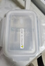 京東京造 飯盒 微波爐上班族學(xué)生便當高硼硅玻璃餐盒大容量2分格750ml 曬單實(shí)拍圖