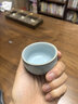 弘寶汝窯天青色圓融茶組 原礦釉一壺兩杯茶具瑪瑙入釉 禮盒附檢測報告 曬單實拍圖