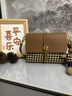 OMTO輕奢品牌女士包包女包2025新款斜挎包時(shí)尚千鳥(niǎo)格高級感百搭單肩包 棕色 曬單實(shí)拍圖