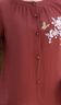 雅鹿中年媽媽夏裝國風(fēng)棉麻短袖兩件套中老年2025新款女裝寬松休閑套裝 紅色套裝 2XL (建議95-110斤) 曬單實(shí)拍圖