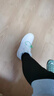 耐克（NIKE）休閑鞋女鞋2025新款秋季運動(dòng)鞋百搭小白鞋簡(jiǎn)版AJ高幫板鞋AQ1778 AQ1778-100純白色 37.5 曬單實(shí)拍圖