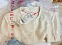 納薇（naivee）【喜愿·新中式】高級感氣質(zhì)圓領(lǐng)重工刺繡早春夏短外套女 米色 M 曬單實(shí)拍圖