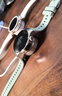 HUAWEI WATCH 5 42mm 基礎款 不銹鋼表殼 極光綠 氟橡膠表帶首創(chuàng  )X-TAP智感窗鴻蒙AI腕上小藝eSIM通信 曬單實(shí)拍圖