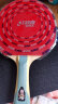 红双喜（DHS）乒乓球拍六星级横拍H6002反胶单拍附拍包+乒乓球 实拍图