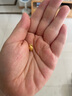 周大福SOINLOVE萌寵小金龍小金蛇黃金轉運珠配手繩 VR1379 曬單實(shí)拍圖