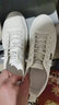金利來(lái)（Goldlion）男鞋 2025年秋季款時(shí)尚休閑小白鞋男個(gè)性板鞋男柔軟舒適時(shí)尚休閑 白色 41 （歐碼，偏大一碼） 曬單實(shí)拍圖