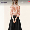 迪菲麗格優(yōu)雅氣質(zhì)襯衫套裝女2024新款夏季別致上衣收腰半裙兩件套 圖片色 M 曬單實(shí)拍圖