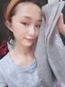 森彩毛巾純棉洗臉家用男士成人洗澡不掉毛柔軟全棉女吸水加厚面巾2條 皇冠徽標面巾（白色+白色） 2條 150g 曬單實拍圖