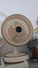 駱駝電風(fēng)扇家用桌面風(fēng)扇臺扇大風(fēng)力循環(huán)扇制冷學(xué)生宿舍臥室客廳辦公室風(fēng)扇學(xué)生辦公室臺扇 升級款循環(huán)扇-米色【搖頭/2檔大風(fēng)力】 標配【1.3米電源線(xiàn)】 曬單實(shí)拍圖