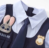 可英 GOWINBABY女童學(xué)院風(fēng)連衣裙2025秋季朱迪兔子警官衣服兒童jk套裝裙夏季裙子 藍(lán)色秋季套裝(發(fā)夾+白色襪子+領(lǐng) 110 （適合身高100cm-110cm） 曬單實(shí)拍圖