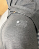 Q21【中暖】小暖皮兒童保暖內(nèi)衣套裝男女童秋衣秋褲校服神器 色紗煙灰-純色款 160 成人女款 曬單實(shí)拍圖