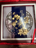 伯莎丹頓足金金箔桃李滿門畢業(yè)禮物送學校老師紀念擺件教師節(jié)高檔謝師禮品 桃李滿天下 典雅款 曬單實拍圖