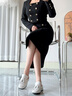 愛(ài)步（ECCO）穆勒鞋女 倪妮同款夏季優(yōu)雅方頭流蘇包頭半拖涼鞋 安妮208533 亮白色20853301002（牛皮） 36 曬單實(shí)拍圖