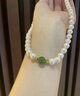 瑞諾足金貓眼珠珍珠項鏈年輕時(shí)尚母親節禮物實(shí)用送老婆媽媽 高檔包裝盒定金 曬單實(shí)拍圖