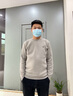皮爾卡丹（pierre cardin）一體絨高端圓領(lǐng)毛衣男士加厚加絨保暖上衣雪尼爾針織衫套頭打底衫 713淺灰色 XL 曬單實(shí)拍圖