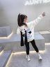 酷樂羊女童外套春秋款2025新款洋氣兒童裝小女孩長(zhǎng)耳朵連帽春裝韓版衛(wèi)衣 米白色【春秋款】 140 曬單實(shí)拍圖