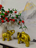 天祥緣 銅大象擺件黃銅新款財(cái)富象家居客廳辦公室學(xué)生禮物裝飾品擺件 7號(hào)銅財(cái)富象一對(duì) 曬單實(shí)拍圖
