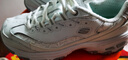 斯凱奇（Skechers）女鞋秋季厚底老爹鞋百搭熊貓鞋軟底舒適外穿休閑運動(dòng)鞋11959 曬單實(shí)拍圖