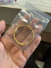 中國黃金（CHINA GOLD）黃金手鐲女款足金十二生肖龍寶寶嬰兒推拉鐲子情人節實(shí)用生日禮物生肖龍手鐲【一對】 約12.2g 曬單實(shí)拍圖