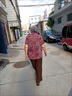 恒源祥媽媽夏裝棉襯衫中老年人女衣服奶奶加肥加大碼春裝短袖純棉綢上衣 1號色 母親節禮物 2XL 【建議125-150斤】 母親節禮物 曬單實(shí)拍圖