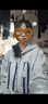 GAP男女裝2025秋季新款logo印花抓絨寬松運(yùn)動連帽衫衛(wèi)衣786920 灰色 M (170/92A) 亞洲尺碼 曬單實拍圖