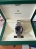 【二手99新】勞力士男表 自動(dòng)機械后升級改裝潛航者黑綠水鬼迪通拿后換外殼男神款奢侈品 勞力士3135機芯-后改黑水鬼-40表徑 曬單實(shí)拍圖