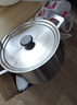 無(wú)印良品 MUJI 不銹鋼鋁整體三層鋼雙手鍋 湯鍋蒸鍋 廚具 銀色 高11cm 直徑 20cm 3L 曬單實(shí)拍圖