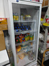 揚子展示柜冷藏大容量飲料柜冰柜商用保鮮柜超市玻璃門(mén)冰箱立式啤酒柜 單門(mén)下機直冷590*550*1980白色 曬單實(shí)拍圖