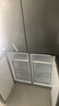 美的（Midea）M60真香系列508雙系統純平全嵌十字四門(mén)家用冰箱大容量底部散熱國家補貼BCD-508WUSPZM(E)星塵砂 曬單實(shí)拍圖