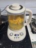 格立高（Geligao）養(yǎng)生壺家用多功能玻璃煮茶器小型辦公室新款中藥煮茶燒水壺可拆卸茶籃多段保溫迷你花茶壺電熱水壺 象牙白 1.8L 曬單實(shí)拍圖