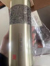 唐帕（TANGPA）水杯男士銀杯子999純銀內(nèi)膽保溫杯足銀泡茶杯子 商務(wù)團(tuán)購(gòu)定制刻字 銀本色 360ml 曬單實(shí)拍圖