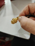老鳳祥佛頭黃金吊墜足金如來佛項(xiàng)鏈純金男款七夕情人節(jié)禮物送女朋友老婆 大日如來佛頭吊墜【黑繩】 約2g 曬單實(shí)拍圖