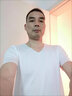 NASALIKE【1/2件裝】莫代爾棉短袖男士?jī)?nèi)衣打底衫T恤純色修身半袖內(nèi)搭體恤 白色 領(lǐng)白(1件裝) XL 【120-140斤內(nèi)】 曬單實(shí)拍圖