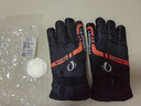 啟拓者冬季保暖手套防風(fēng)男女士加絨加厚電動(dòng)車(chē)摩托車(chē)冬天騎行防寒 黑紅色加絨防滑一對裝 曬單實(shí)拍圖