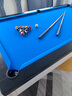 騰勃（TB）標準成人家用 臺球桌乒乓二合一花式九球美式16彩黑8桌球臺案子 9尺 彩虹鼎配二合一（包安裝） 曬單實(shí)拍圖