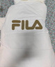 FILA 斐護科技|斐樂(lè )女裝長(cháng)款羽絨服冬季休閑簡(jiǎn)約連帽保暖羽絨外套 云菇白-WT 160/80A/S 曬單實(shí)拍圖