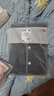 京東京造【10A抑菌】A類一等品50支純棉睡衣男睡衣秋冬情侶家居服紺青XL 曬單實拍圖
