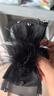 AJIDOU阿吉豆抓夾女鯊魚(yú)夾仙氣優(yōu)雅時(shí)尚水鉆后腦勺發(fā)量多發(fā)夾發(fā)飾 黑色 1件套 曬單實(shí)拍圖