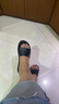 羅敷LUOFU羅敷女士ins拖鞋夏季外穿居家浴室洗澡防滑耐磨舒適涼鞋eva 7172黑色 39 曬單實(shí)拍圖