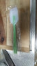 象本（zber） 象本烘焙工具 大号一体式硅胶刮刀做蛋糕烘培奶油抹刀橡皮刮刀铲刀搅拌刮板 绿色大号透明刮刀 实拍图