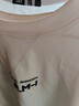森馬（Semir）長(cháng)袖T恤男重磅寬松打底上衣印花情侶裝秋季內搭外穿101524101211 曬單實(shí)拍圖