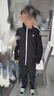 特步童裝兒童運動(dòng)套裝春秋新款中性中大童休閑套裝兩件套 黑-【男童】 170 cm 曬單實(shí)拍圖