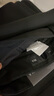 HLA海瀾之家休閑褲男領(lǐng)昂行政休閑褲純色合體褲子男25秋冬季 曬單實(shí)拍圖
