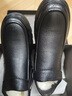 老爺車(chē)冬季棉鞋男皮毛一體加絨中老年爸爸皮鞋男牛皮高幫男鞋防滑雪地靴 LYCM18222黑色 41 曬單實(shí)拍圖