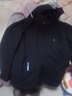 邁途（MERRTO）邁途戶(hù)外沖鋒衣男三合一可拆卸防風(fēng)防水服女加絨加厚保暖運(yùn)動(dòng)外套 曜石黑（男款） M 曬單實(shí)拍圖