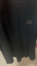 杰克·瓊斯（JACK&JONES）男裝短袖t恤男夏季新款潮流100%純棉休閑半袖T恤男士刺繡純色短袖 E40 黑色 3XL 195 曬單實(shí)拍圖