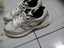 駱駝（CAMEL）追尋復古慢跑步男鞋厚底休閑運動(dòng)鞋子 K14B09L7051 象牙白/銀 41 曬單實(shí)拍圖